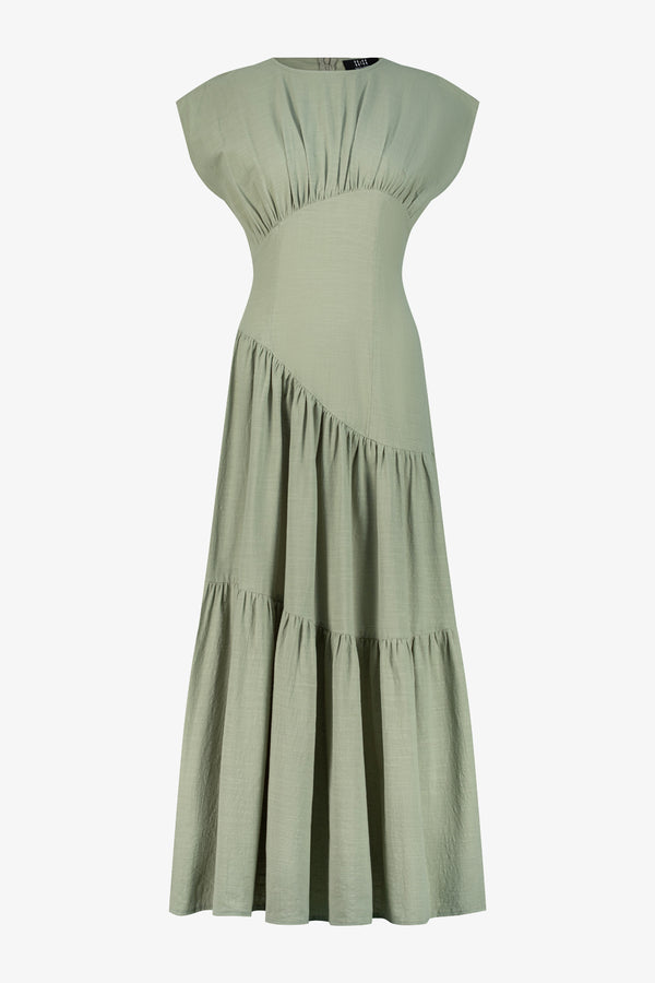 MINT GREEN CELESTE MAXI DRESS