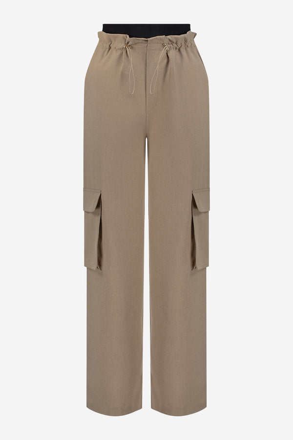 RYN DOUBLE WAISTED  PANTS